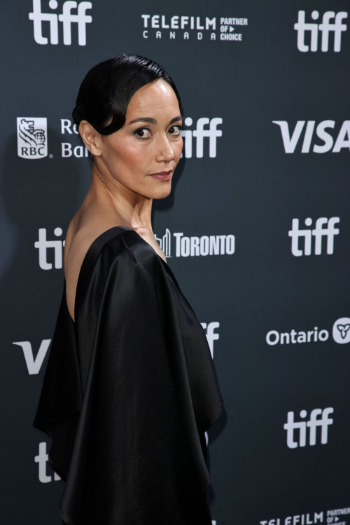 Sandrine Holt at The Shrouds Premiere 2024 Toronto Film Festival 2