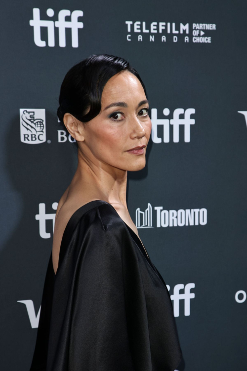 Sandrine Holt at The Shrouds Premiere 2024 Toronto Film Festival 4