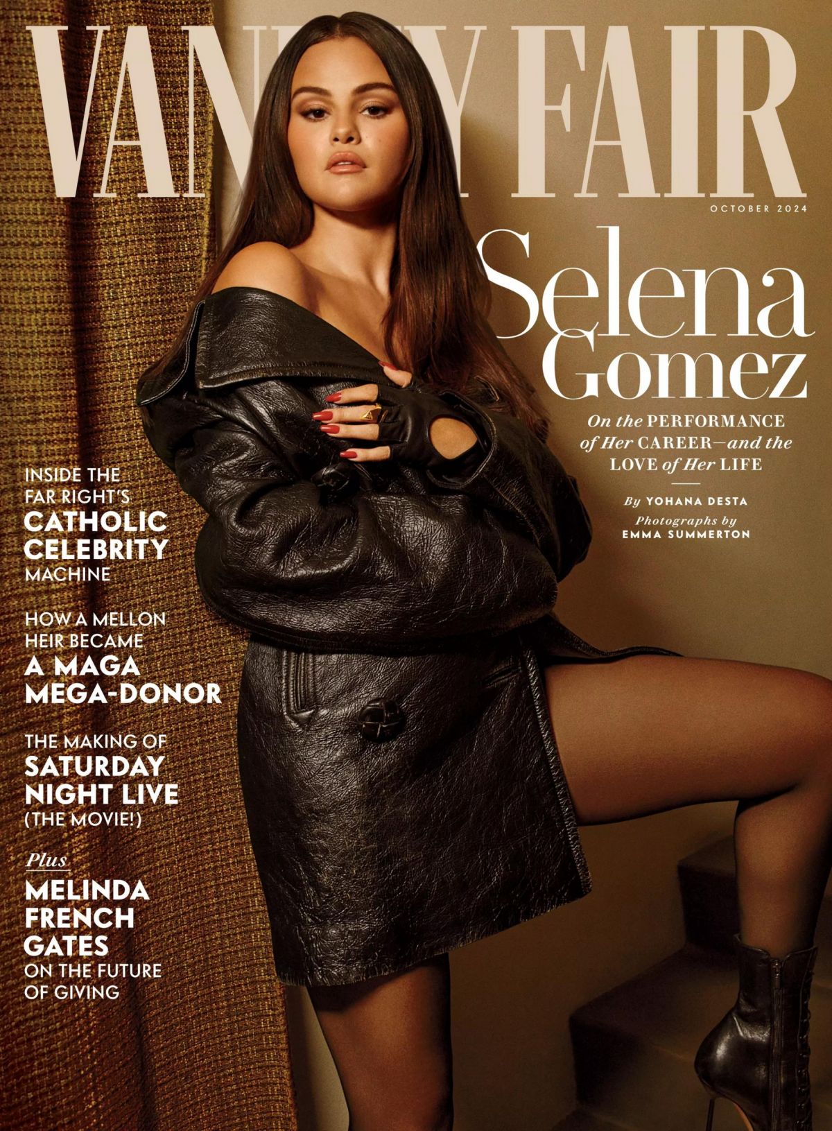 Selena Gomez in Vanity Fair October 2024