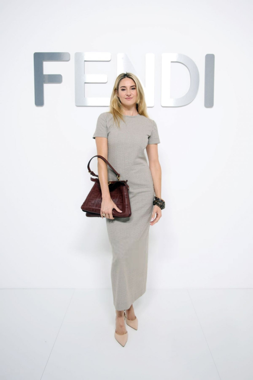 Shailene Woodley at Fendi Fashion Show at Milan Fashion Week 1