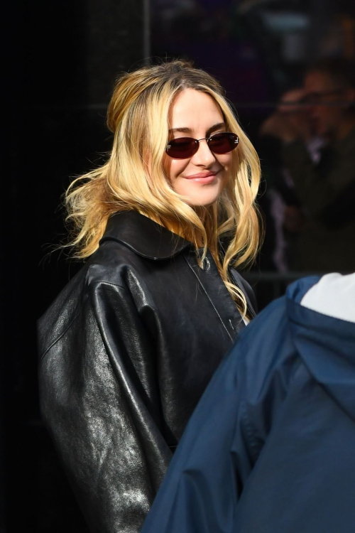 Shailene Woodley Exits Good Morning America Studio in New York 1