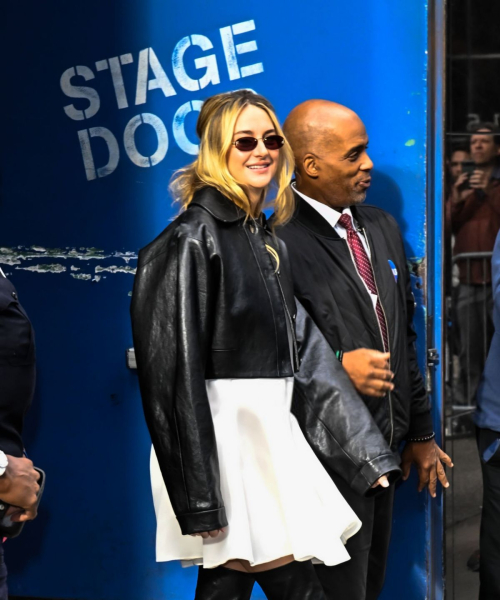 Shailene Woodley Exits Good Morning America Studio in New York 6