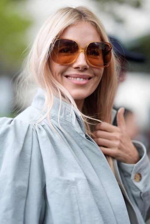 Sienna Miller Out at Paris Fashion Week, September 2024