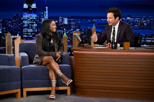 Simone Biles at Tonight Show Starring Jimmy Fallon 4