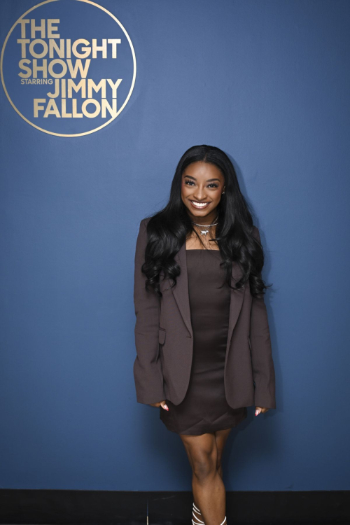 Simone Biles at Tonight Show Starring Jimmy Fallon 8