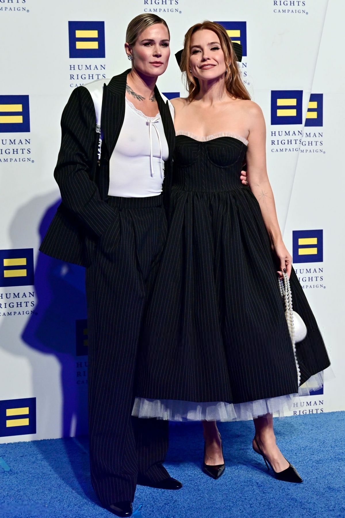 Sophia Bush and Ashlyn Harris at Human Rights Campaign Dinner in Washington DC