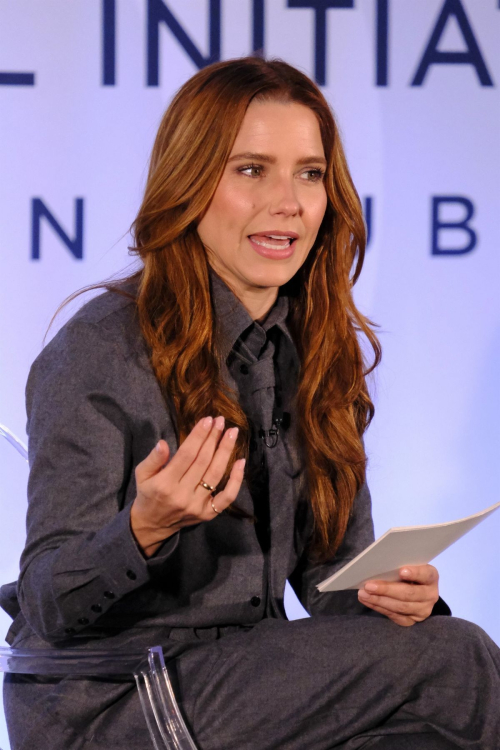 Sophia Bush at 2024 Clinton Global Initiative at Hilton Hotel in New York