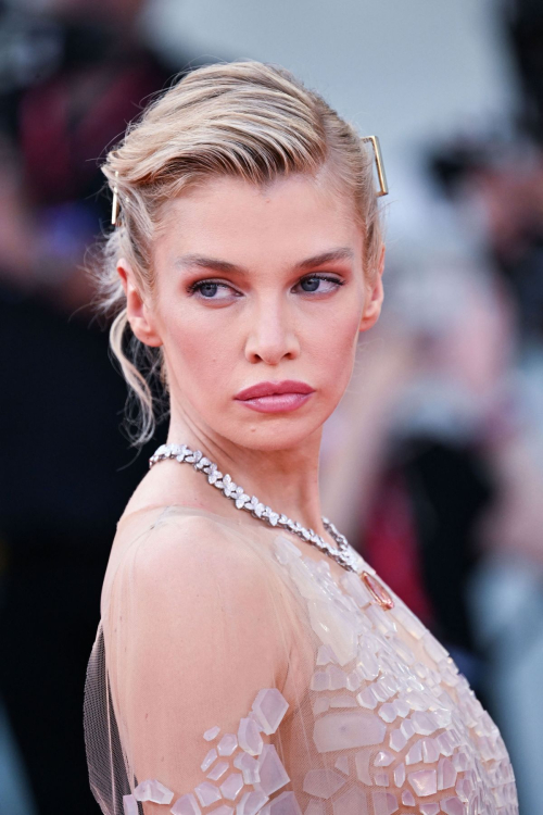 Stella Maxwell at Campo Di Battaglia Premiere at Venice International Film Festival 2