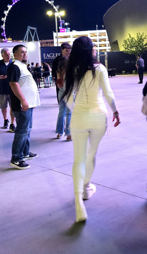 Suelyn Medeiros Arrives for NFL Game in Las Vegas 1