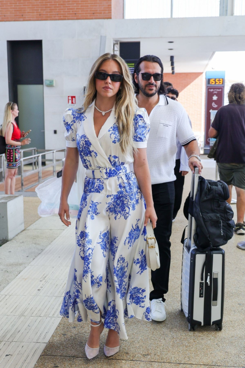 Sydney Sweeney and Jonathan Davino arrive at venice film festival 4