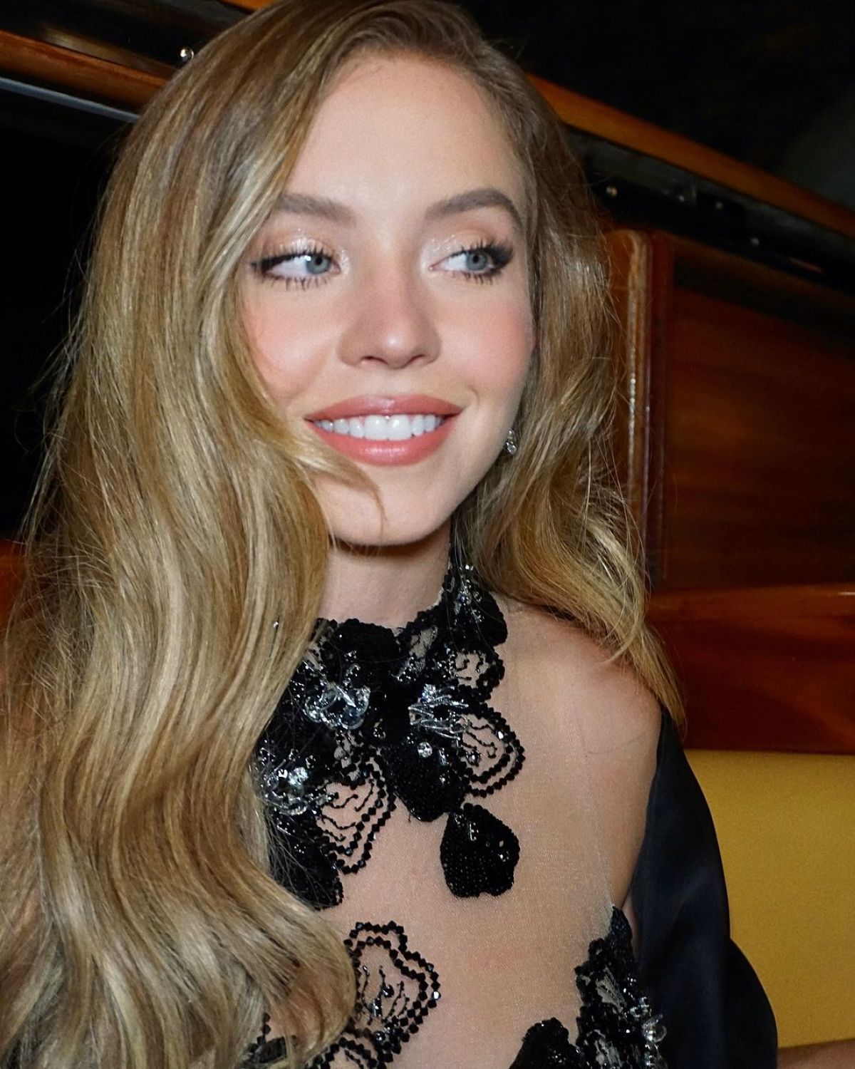 Sydney Sweeney for Armani Beauty Dinner Photoshoot