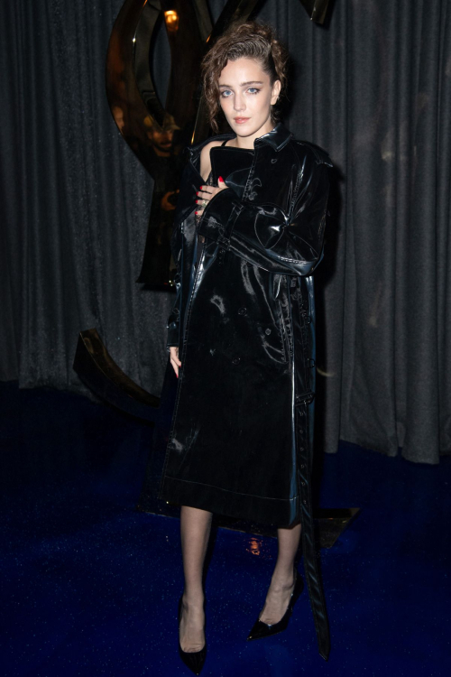 Talia Ryder at Saint Laurent Fashion Show, September 2024 5