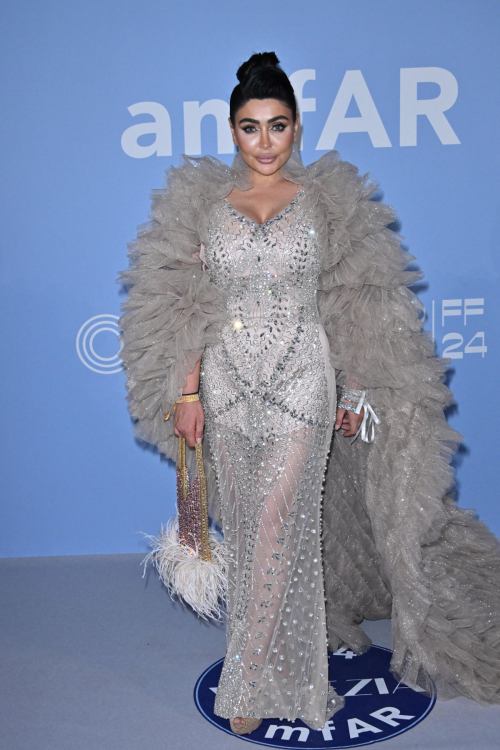 Tarina Patel at AmfAR Gala at 81st Venice Film Festival