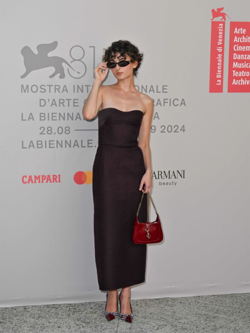 Tecla Insolia at 81st Venice Film Festival 2