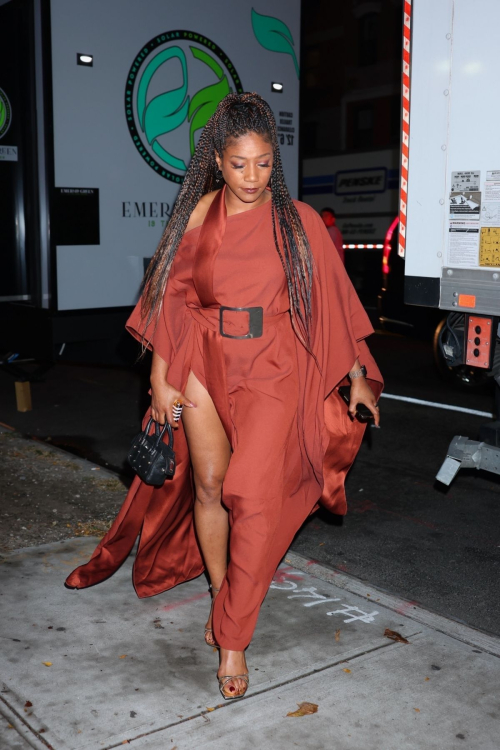 Tiffany Haddish Dines at Beauty & Essex in New York, September 2024