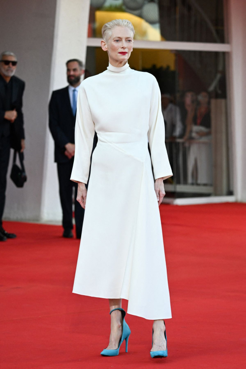 Tilda Swinton at Queer Premiere at 81st Venice International Film Festival 6