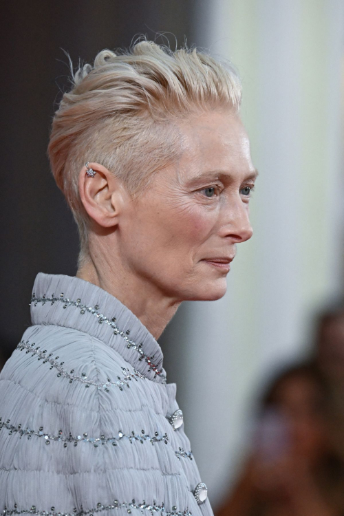 Tilda Swinton at The Room Next Door Premiere at 81st Venice International Film Festival 2