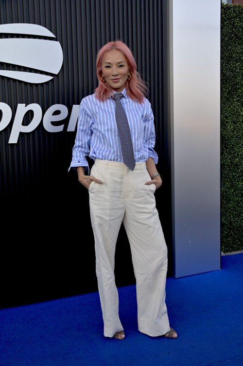 Tina Leung at 2024 US Open Celebrity Blue Carpet in New York 3