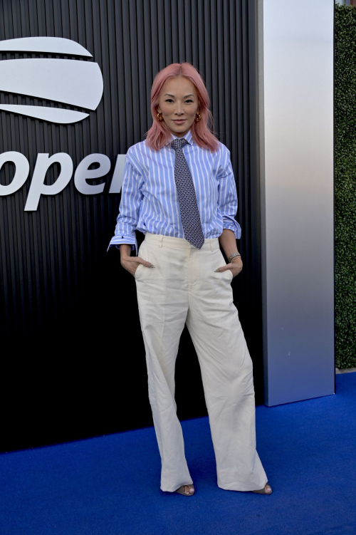 Tina Leung at 2024 US Open Celebrity Blue Carpet in New York 5