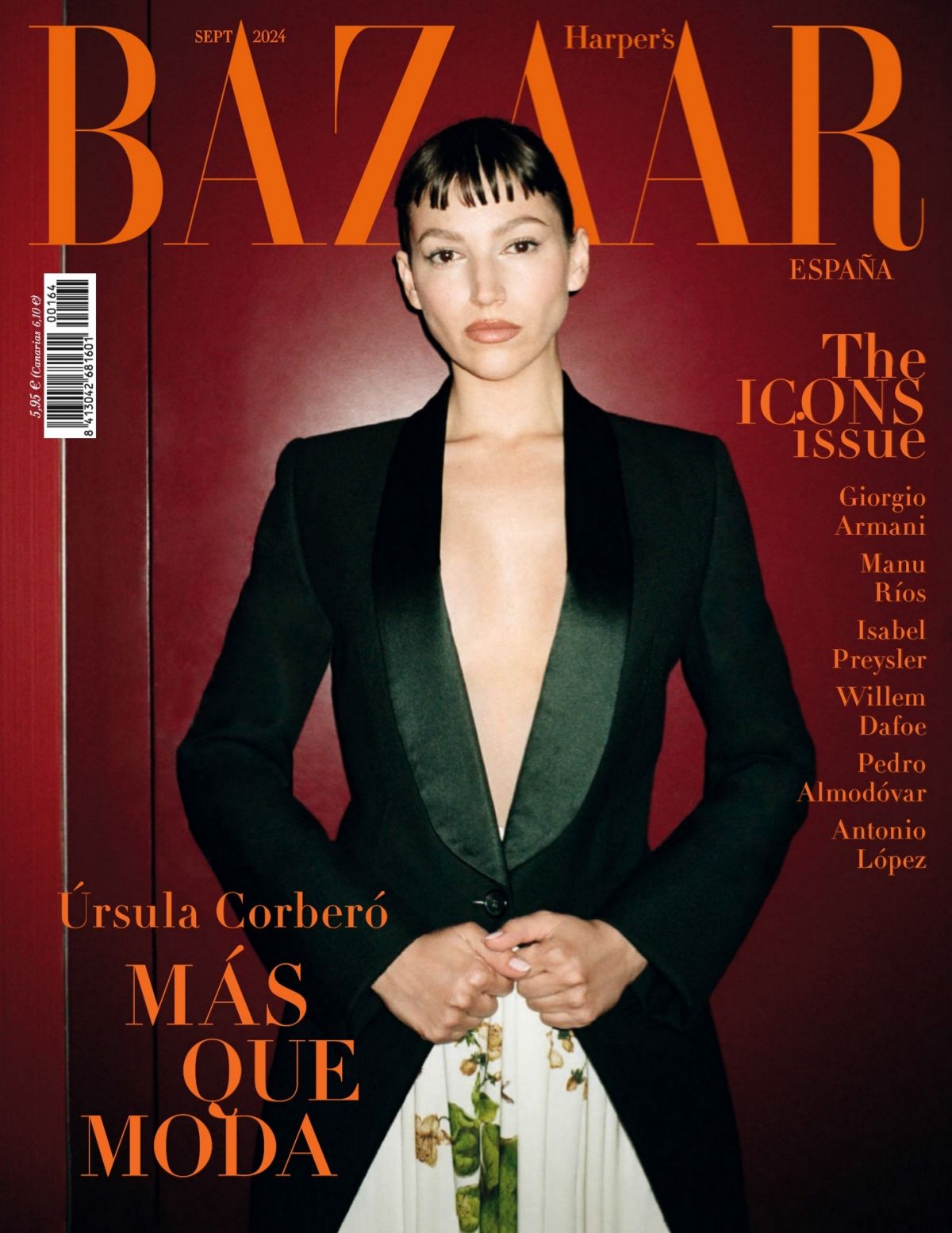 Usrula Corbero in Harper’s Bazaar Spain