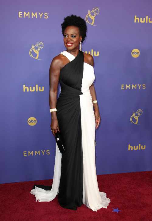 Viola Davis at 76th Emmy Awards at Peacock Theatre in Los Angeles