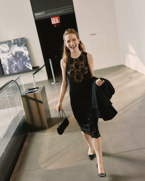 Willa Fitzgerald Michael Kors Fashion Show Portraits in September 2