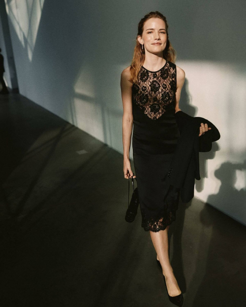 Willa Fitzgerald Michael Kors Fashion Show Portraits in September 3