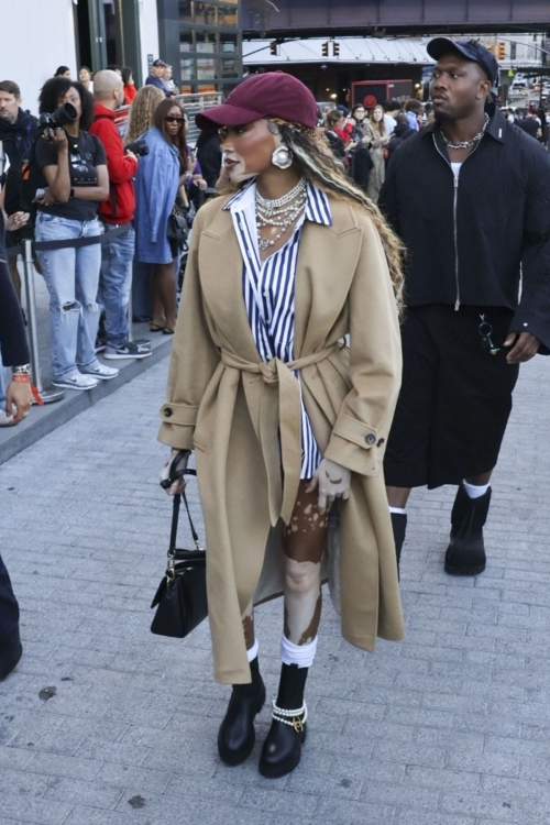 Winnie Harlow at Tommy Hilfiger Fashion Show in New York 1