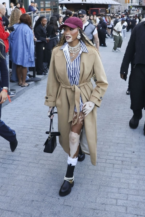 Winnie Harlow at Tommy Hilfiger Fashion Show in New York 2