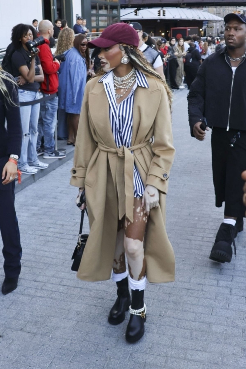 Winnie Harlow at Tommy Hilfiger Fashion Show in New York 6