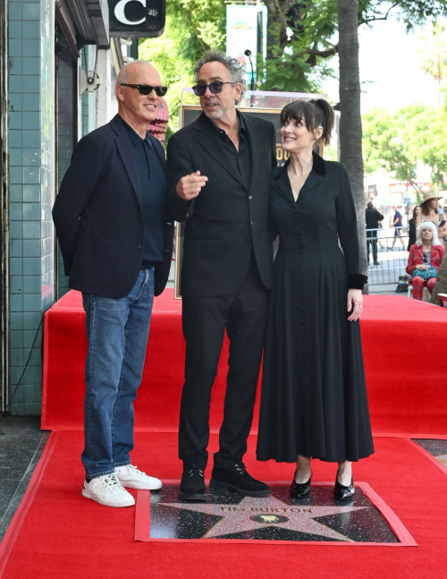 Winona Ryder at Tim Burton’s Hollywood Walk of Fame ceremony in Los Angeles 3