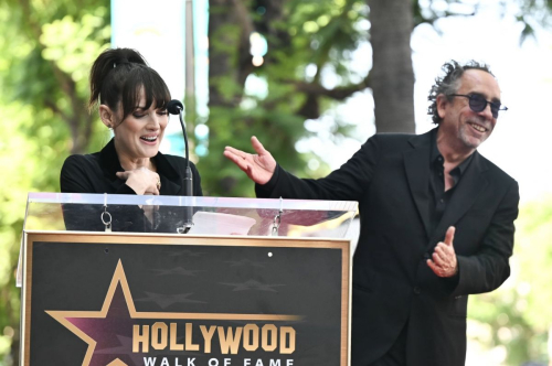 Winona Ryder at Tim Burton’s Hollywood Walk of Fame ceremony in Los Angeles 5