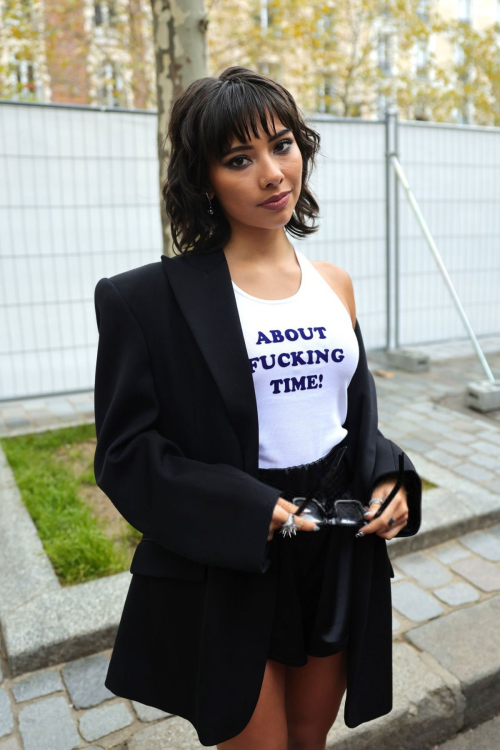 Xochitl Gomez at Stella McCartney Fashion Show Paris Fashion Week, September 2024 1