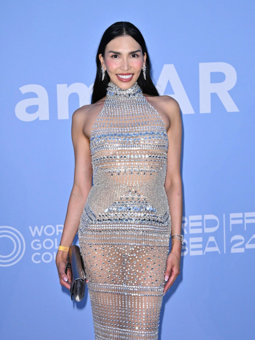 Zarina Yeva at AmfAR Gala at 81st Venice Film Festival