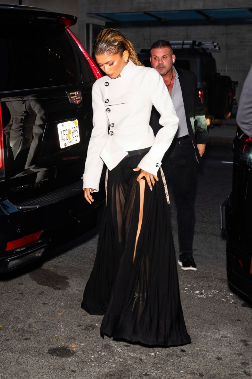 Zendaya Arrives at FYC Screening and Q&A for Dune Part Two in New York 5