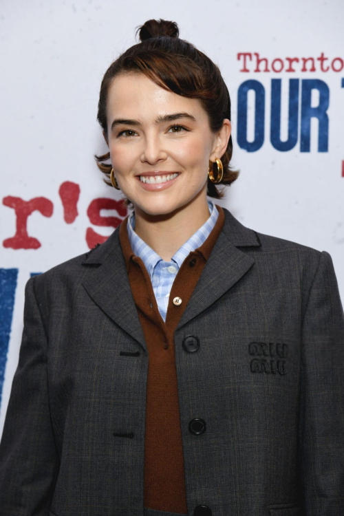 Zoey Deutch at Our Town Photocall in New York 3