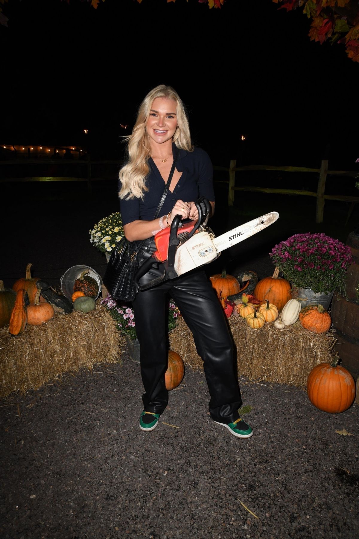 Abbie Quinnen at Tulleys Shocktober Fest in London, October 2024