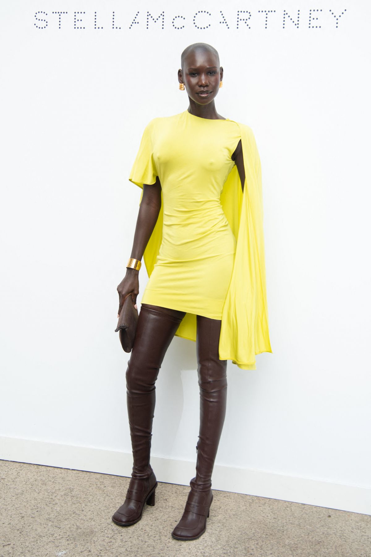 Adot Gak at Stella McCartney Womenswear Spring-Summer 2025 Show, September 2024