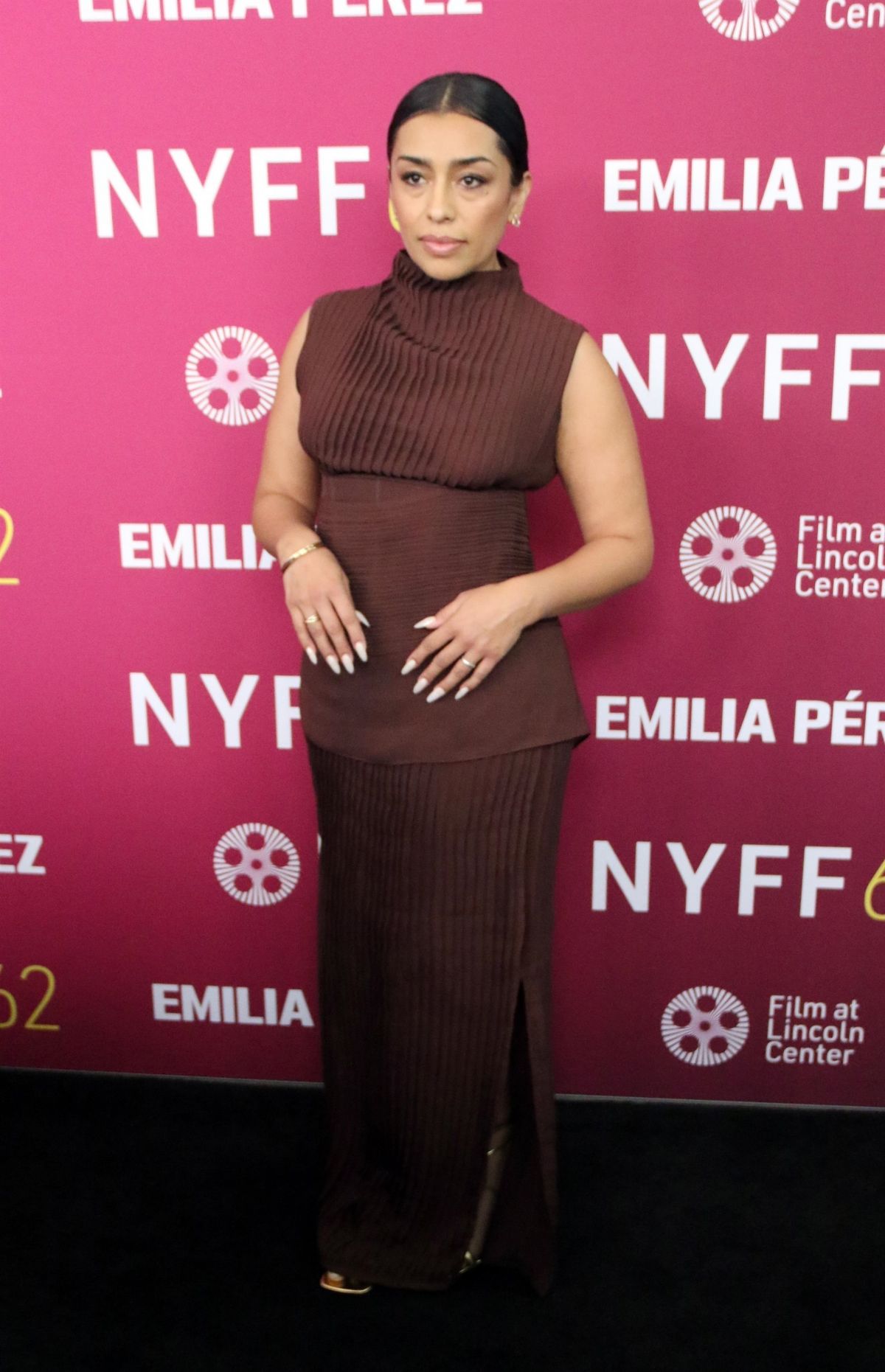 Adriana Paz at Emilia Perez Premiere in New York Film Festival, September 2024