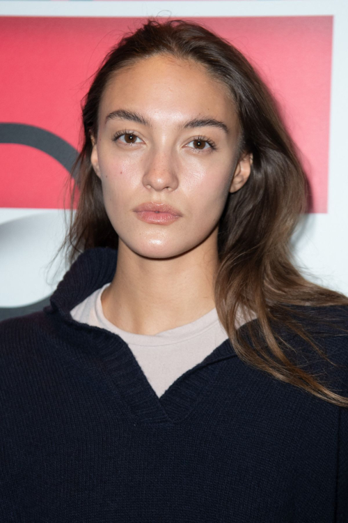 Aida Atarssa at Uniqlo Lifewear Exhibition Cocktail in Paris, September 2024 1