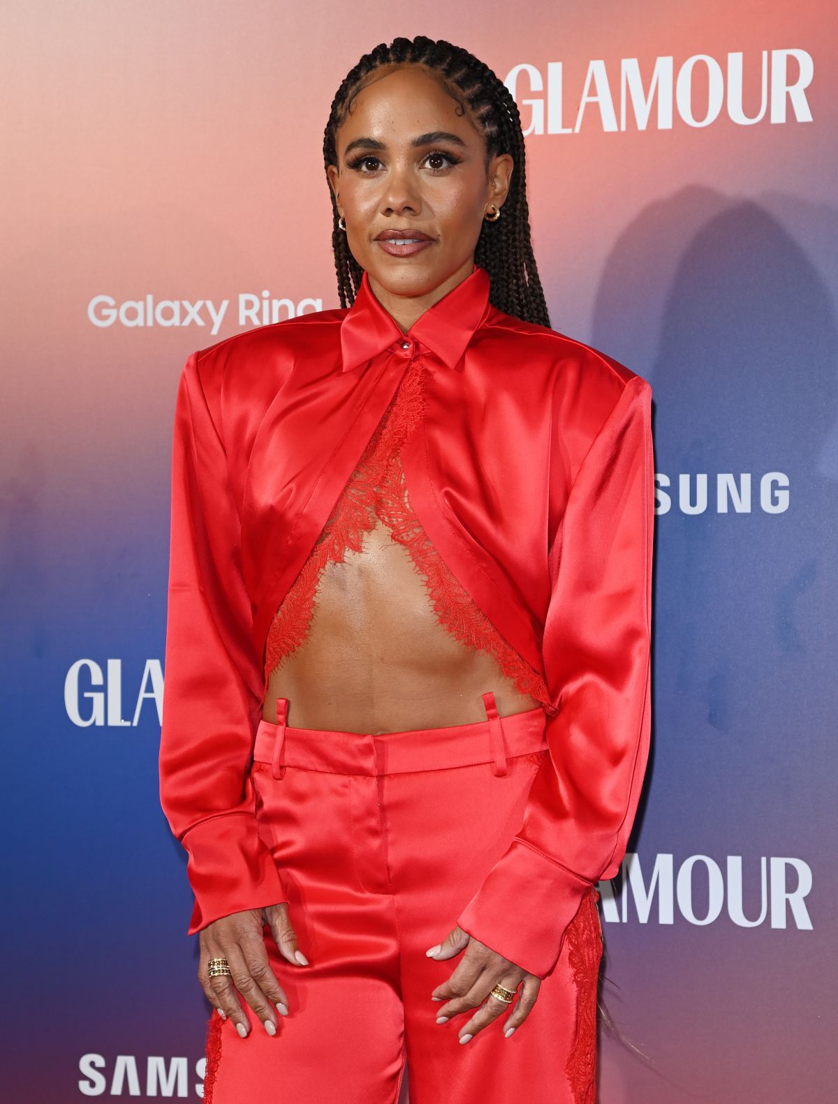 Alex Scott at Glamour Women of the Year Awards in London, October 2024