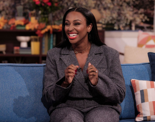 Alexandra Burke at This Morning TV Show in London October 2024 2