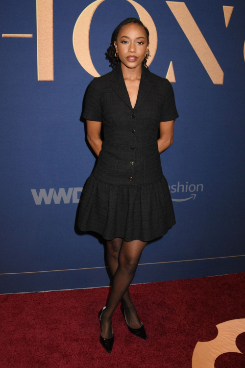 Alyah Chanelle Scott at WWD Honors New York, October 2024