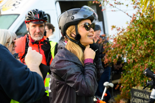 Amanda Holden Cycling for Global’s Make Some Noise Charity, October 2024 1