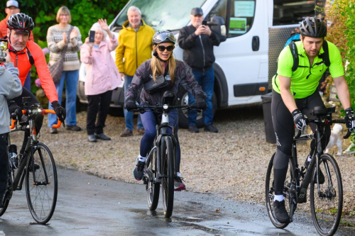 Amanda Holden Cycling for Global’s Make Some Noise Charity, October 2024 4