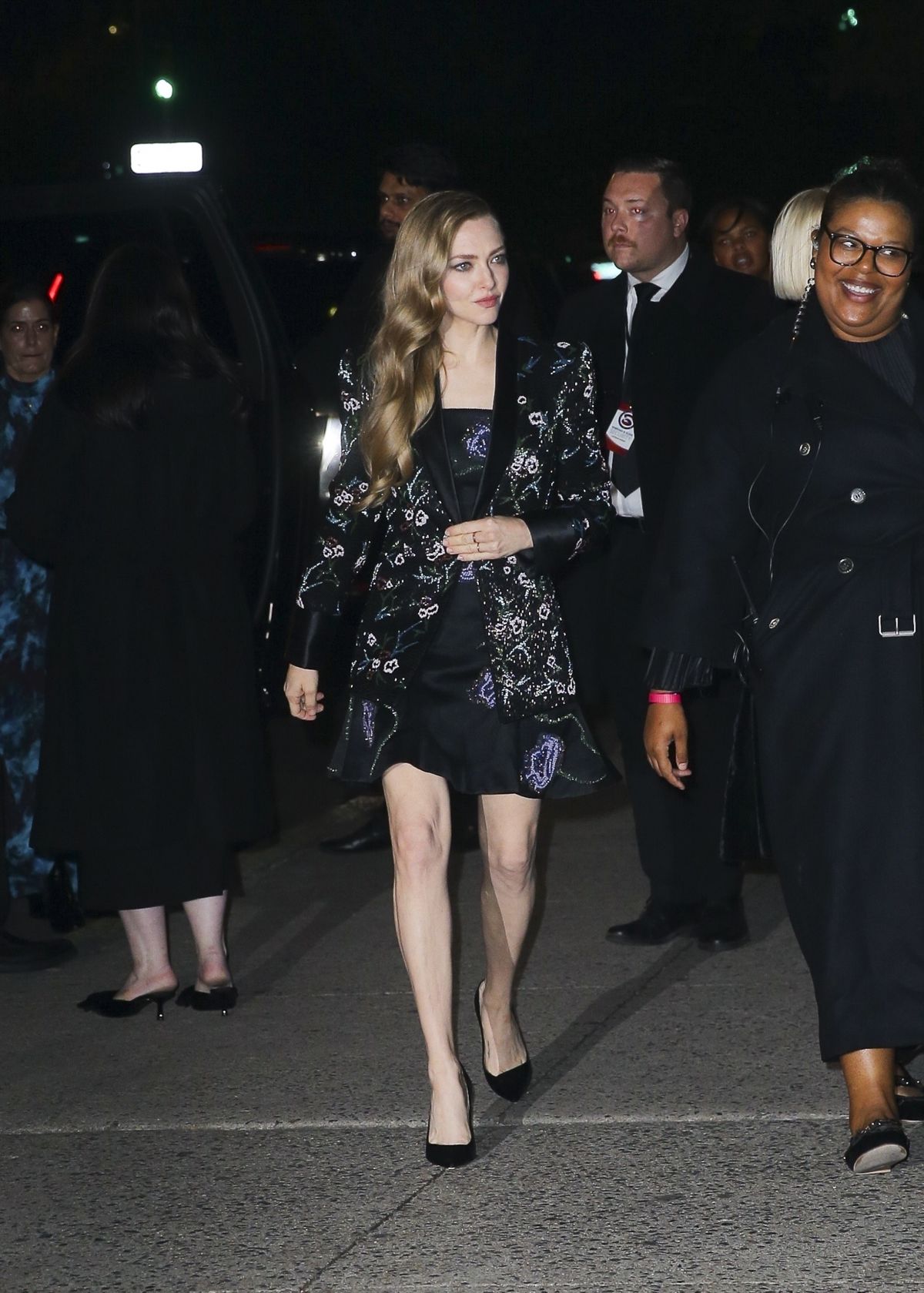 Amanda Seyfried at Giorgio Armani Spring 2025 Fashion Show October 2024