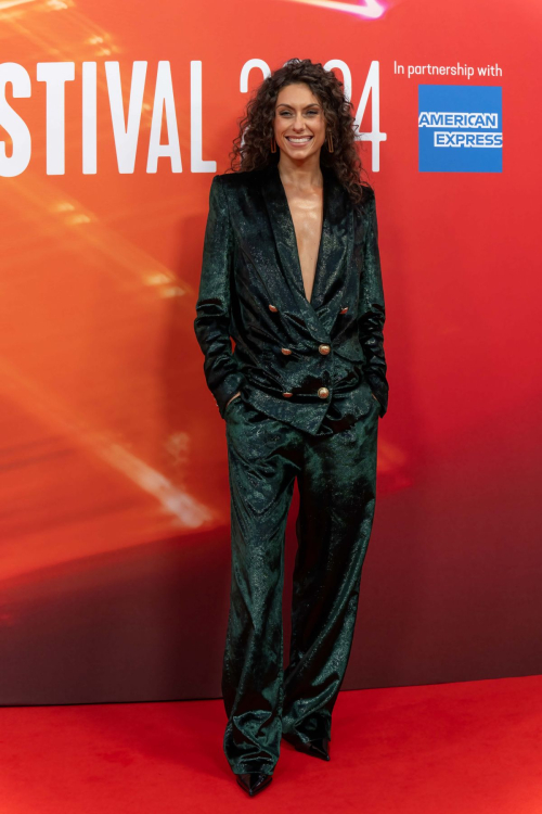 Amy Di Bartolomeo at BFI London Film Festival Gala, October 2024