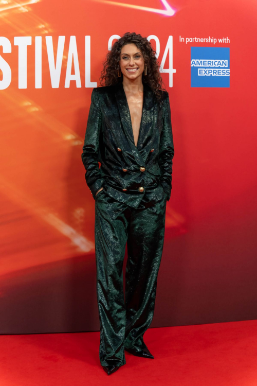 Amy Di Bartolomeo at BFI London Film Festival Gala, October 2024 1