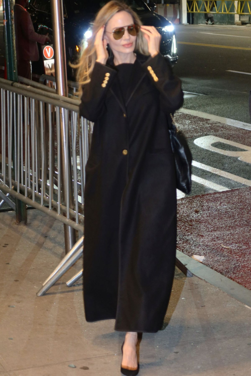 Angelina Jolie Arrives at Directors Guild of America in New York, October 2024 2