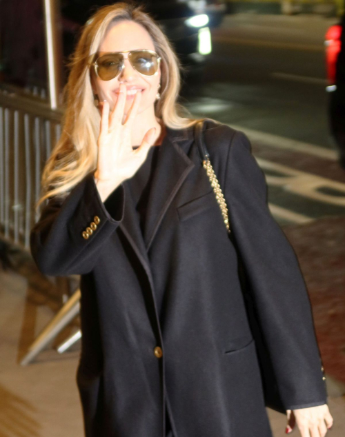 Angelina Jolie Arrives at Directors Guild of America in New York, October 2024 5